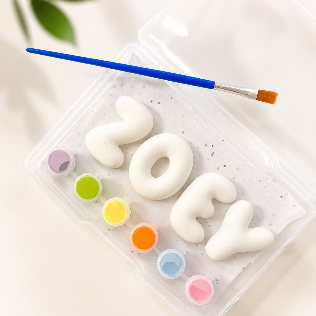 Paint your own name kit