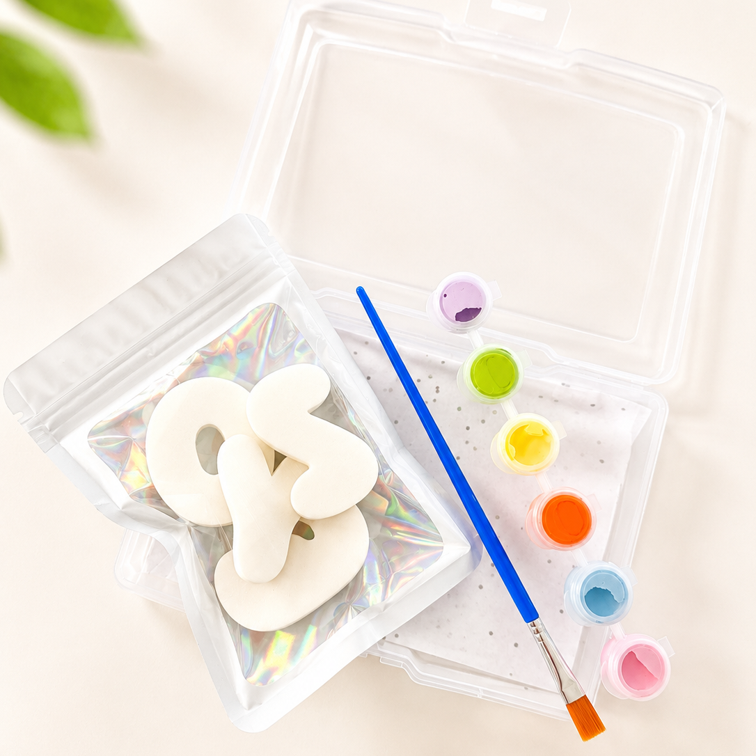 Paint your own name kit