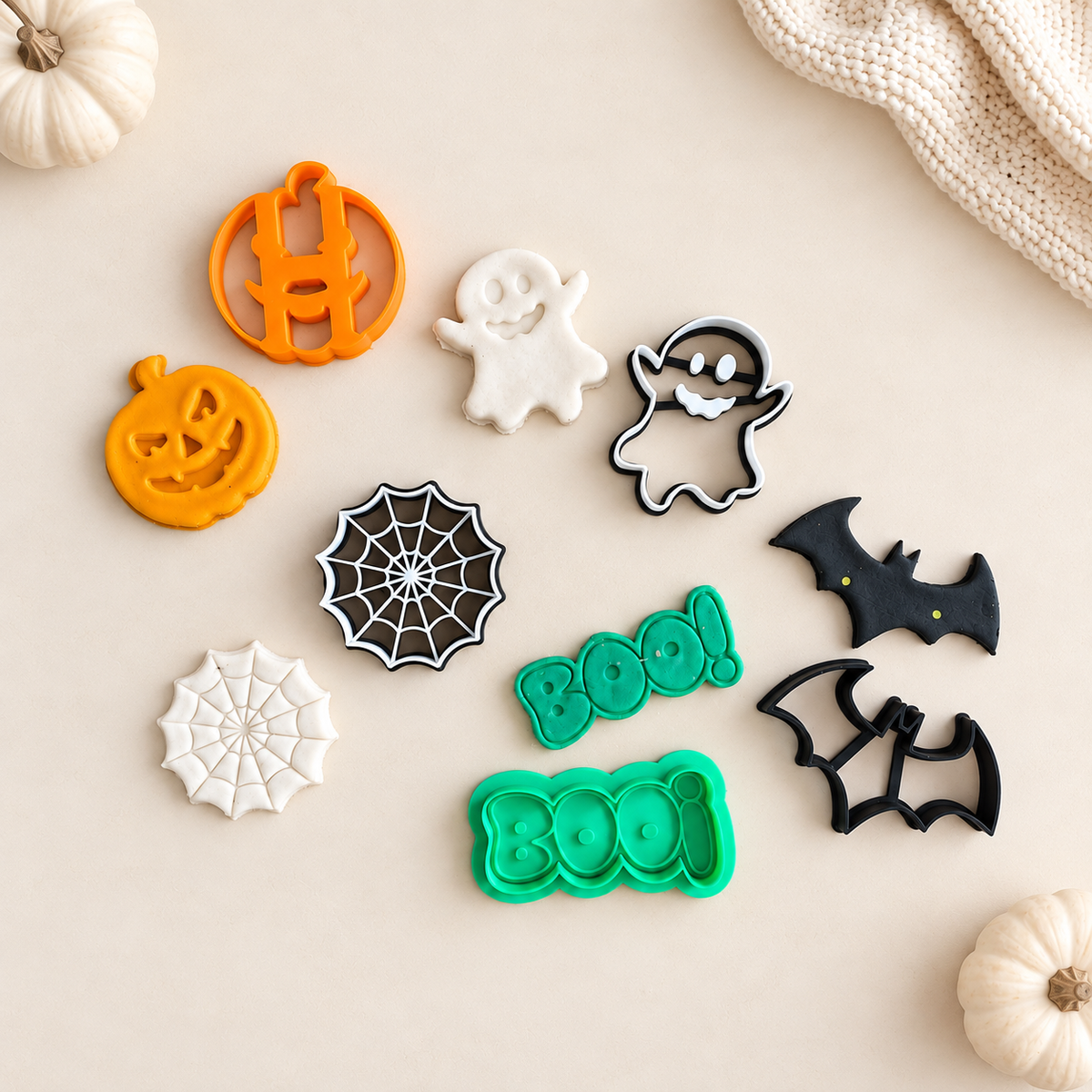 Spooky Boo Halloween Playdough Kit